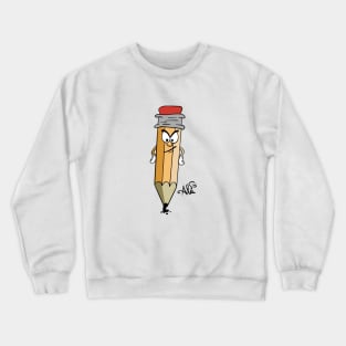 Angry Pencil Crewneck Sweatshirt